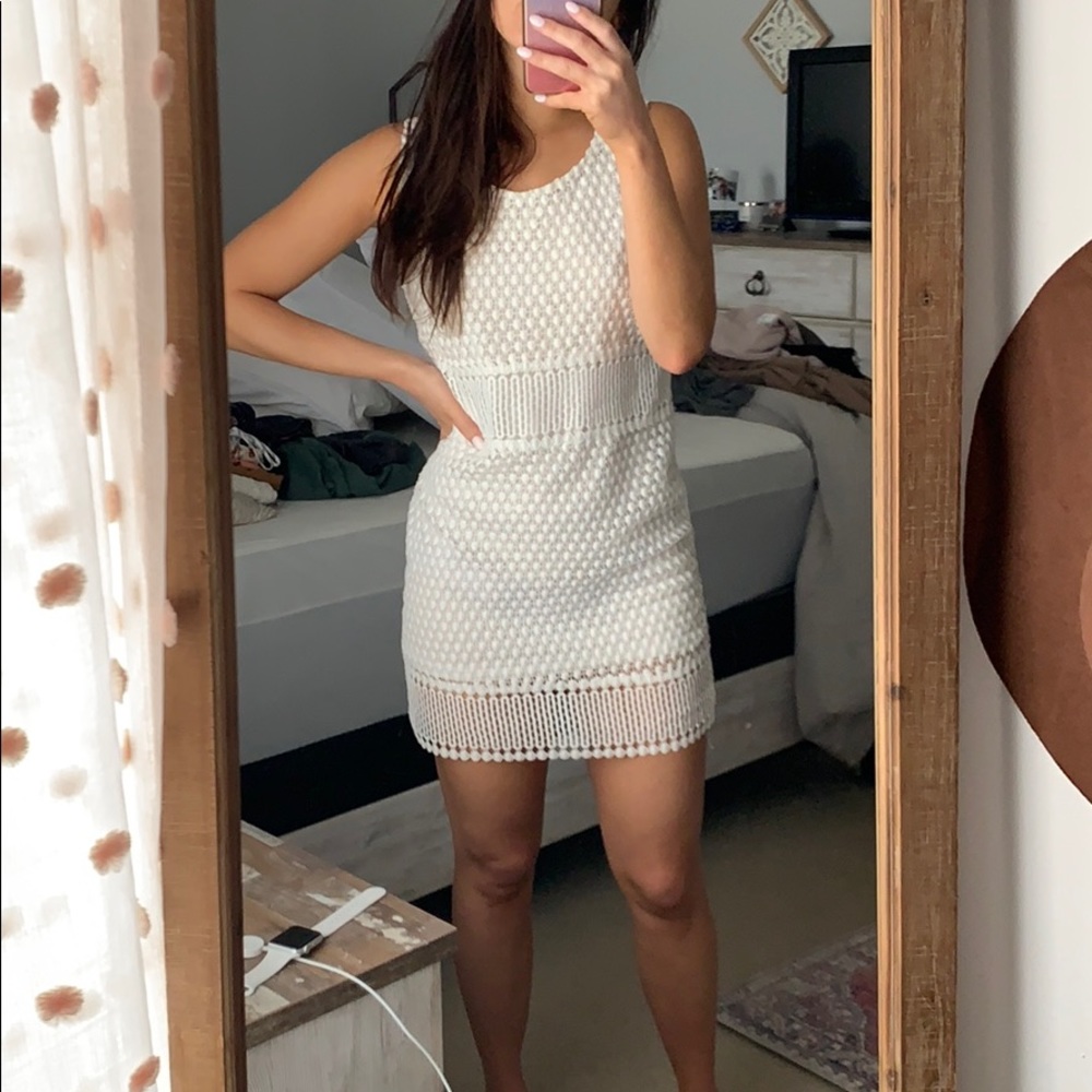 White dress